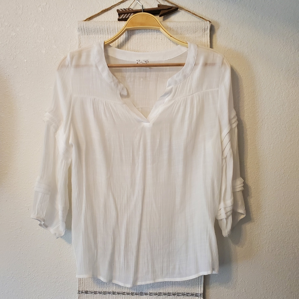 Anthropologie Naif Poet Blouse Top S EUC! Boho Chic